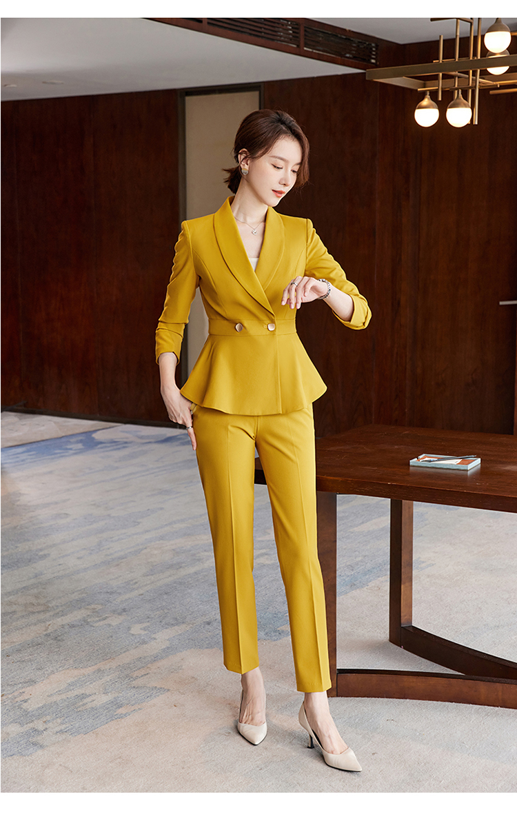 Fashionable urban ladies suit two-piece suit 173-9303 women suit