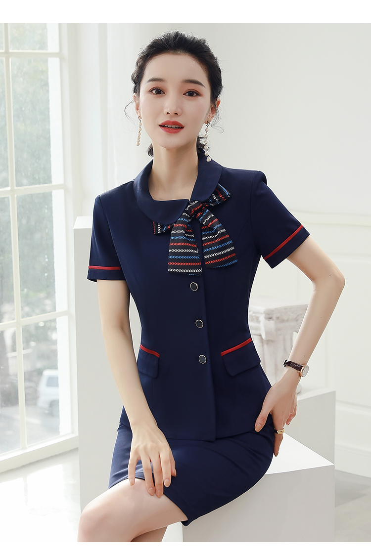 Commuter business slim fit professional suit for women 115-858 long sleeve suit