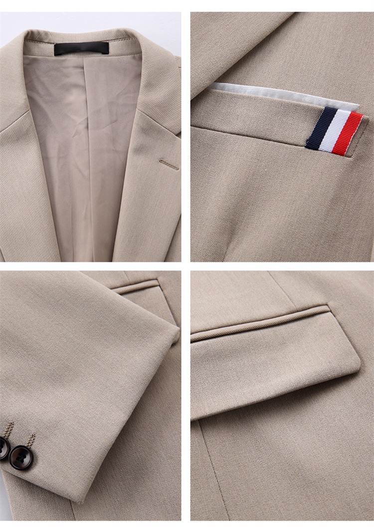 Business color spinning elastic one button suit jacket for men and women DQ1-589 jacket