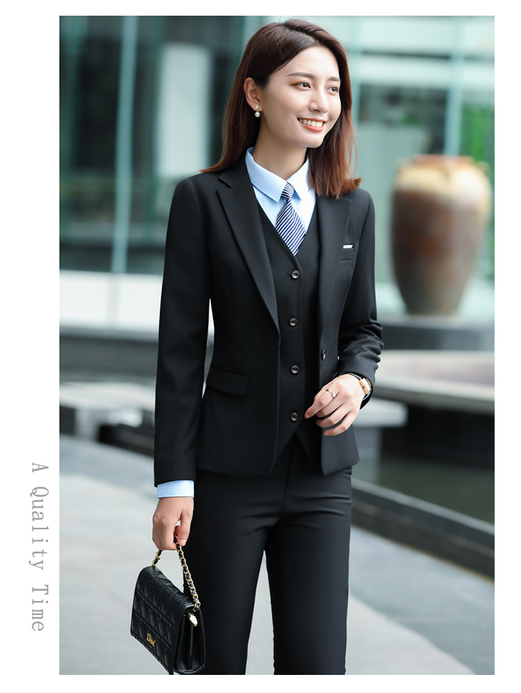 Business commuting single button suit outerwear female DQ1-289 jacket female