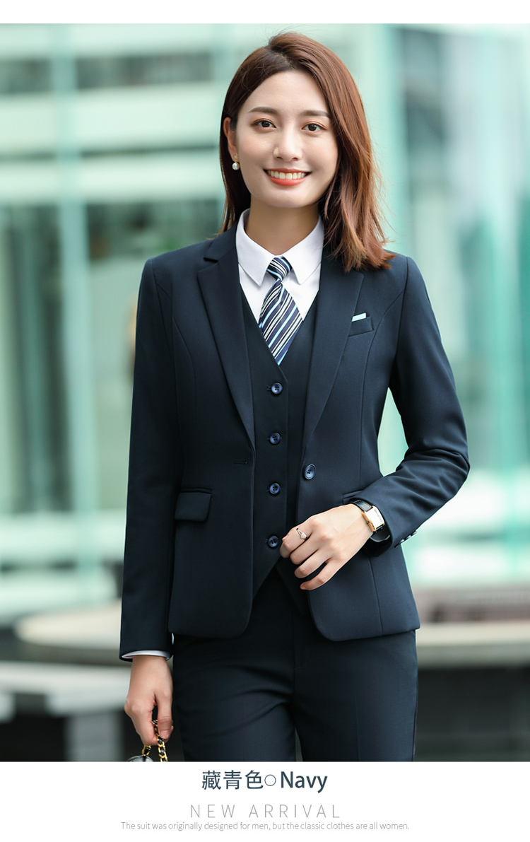 Business commuting single button suit outerwear female DQ1-289 jacket female