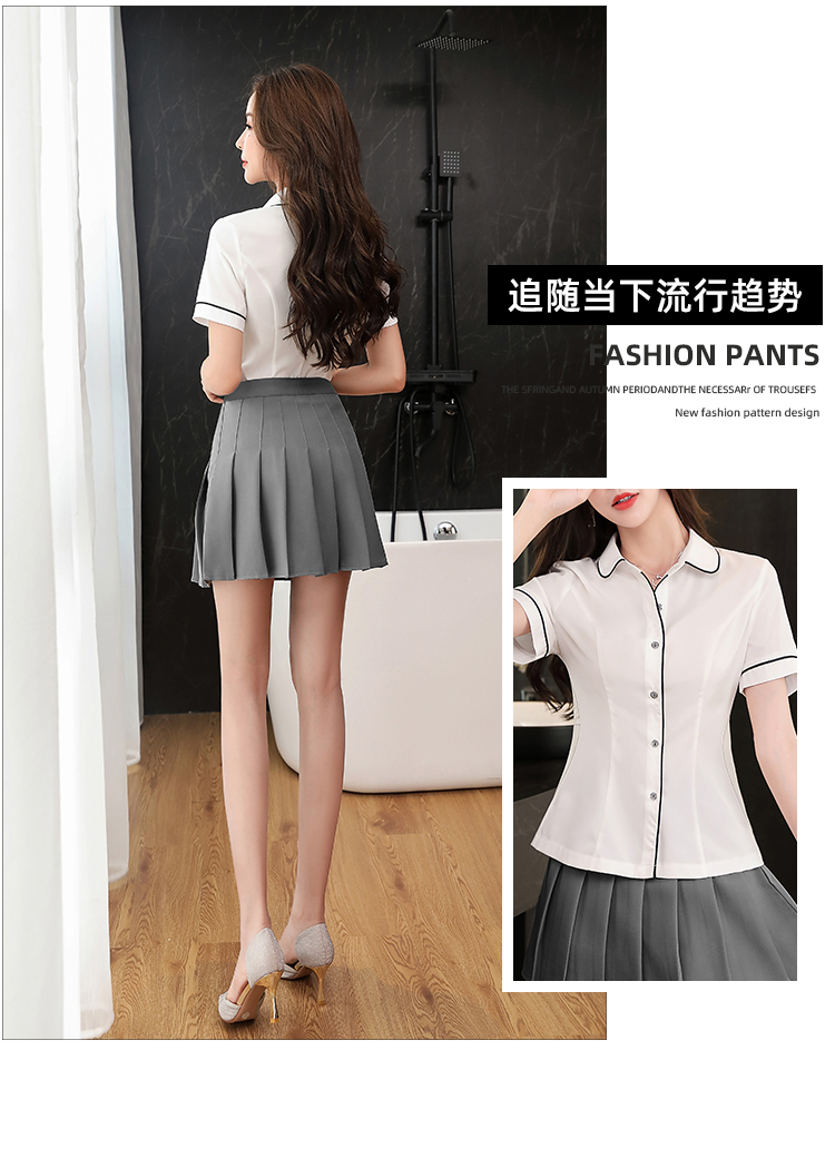 Bathing massage princess pleated skirt suit uniform G25-3019