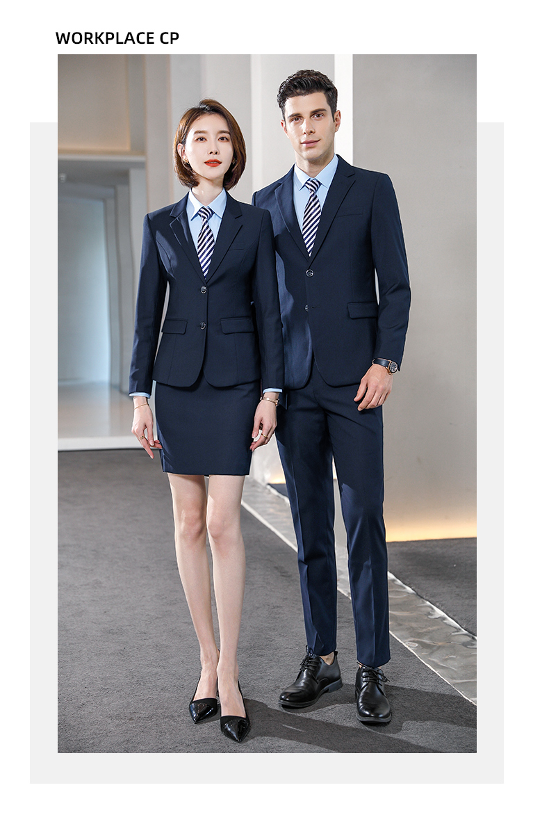 Thick business commuting double button middle slit suit two-piece suit (jacket + pants) 81-8830-8836 thick