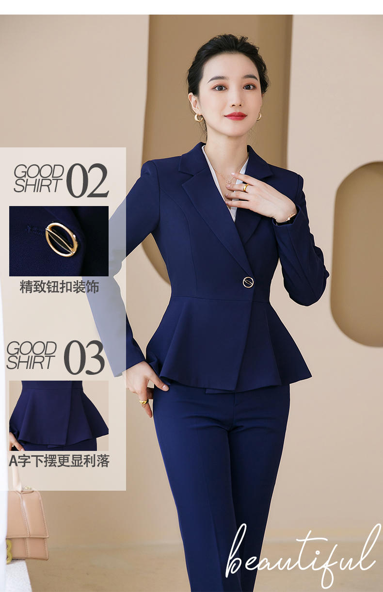 Classic temperament commuter professional suit jacket 115-826 jacket