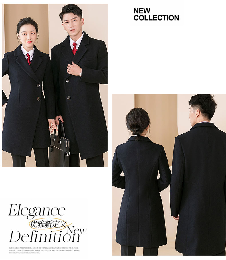 British business style slim suit wool coat 115-2001 coat