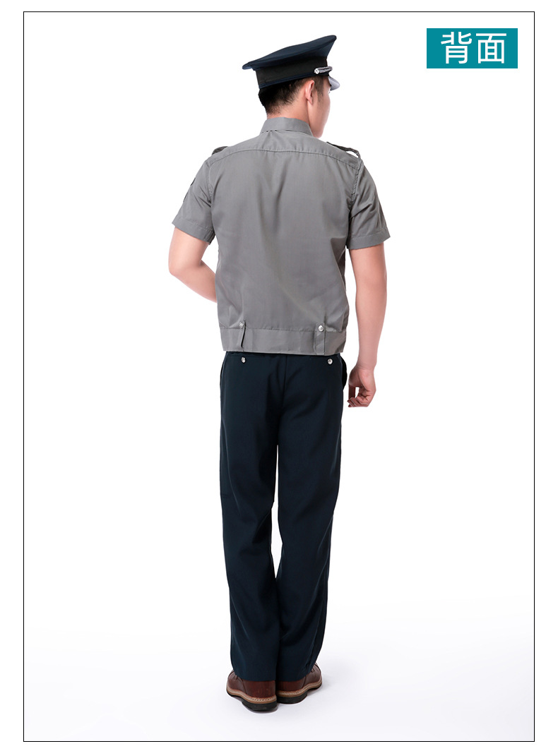 Summer twill cotton security uniform suit C06-N011