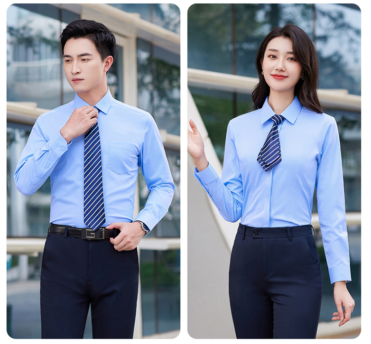 Three-proof black technology stretch business short-sleeved shirt 81-695 short-sleeved men