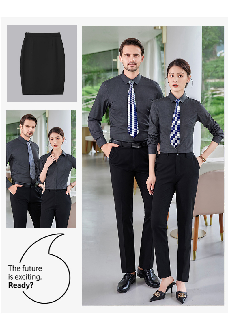 High-end business professional shirt 180-1TL880 short sleeve