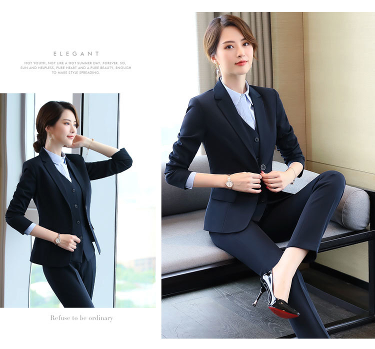 Professional slim fit trousers for women DA2-7801 trousers for women