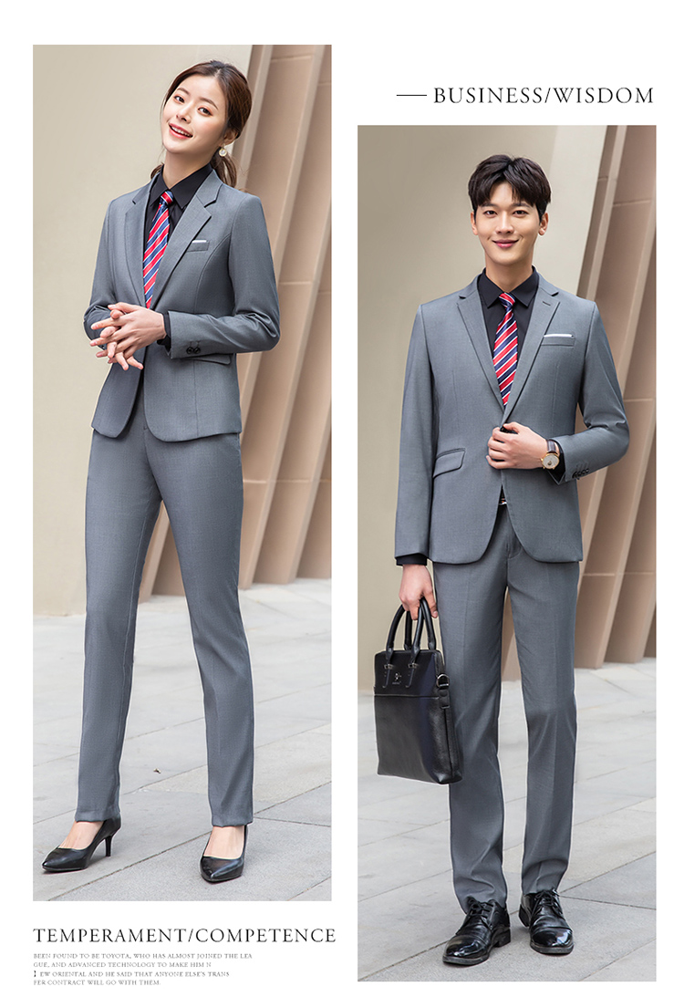 Business professional one button suit jacket for men and women 81-9933 jacket