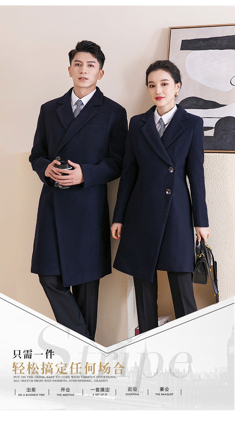 British business style slim suit wool coat 115-2001 coat