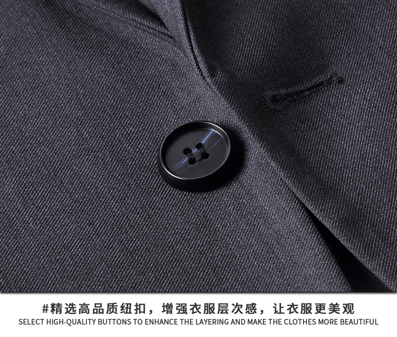 Single button back double slit business professional jacket for men 188-0601 men jacket