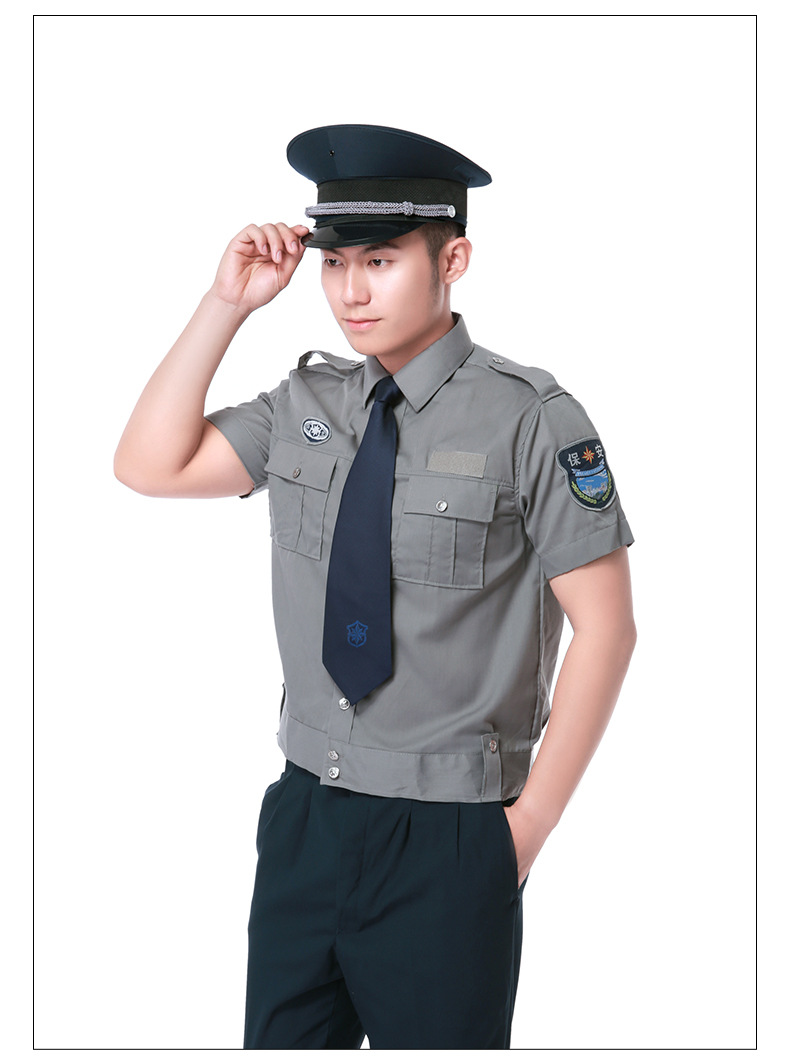 Summer twill cotton security uniform suit C06-N011