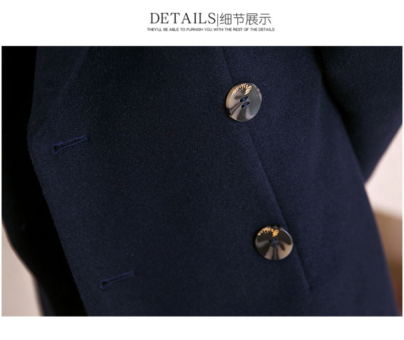 British business style slim suit wool coat 115-2001 coat