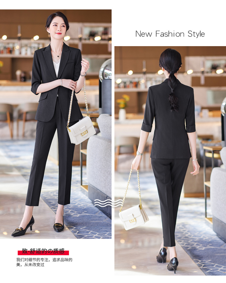 Slim fit commuter work wear DY3-886 pants