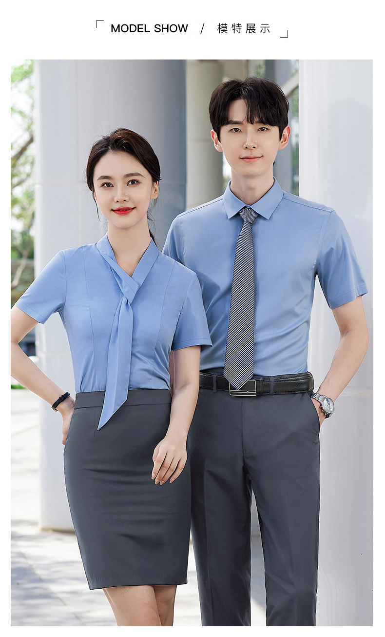 High quality professional formal short-sleeved shirt for men DY1-TL8803 short-sleeved men