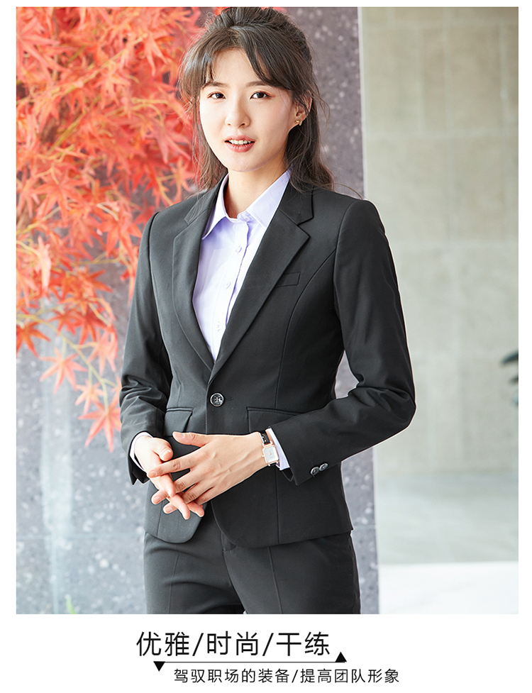 Urban white-collar business slim commuting Korean style trousers for women 81-8833 women trousers