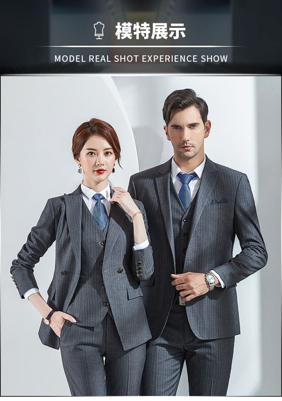 Business white-collar professional jacket 188-695 men jacket