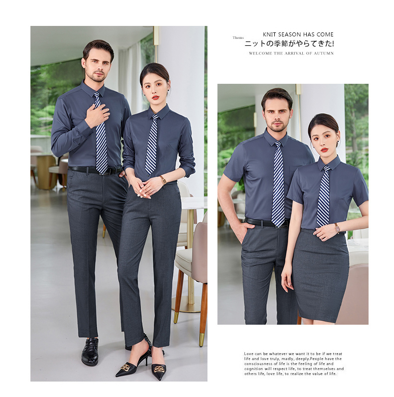 High-end business professional shirt 180-1TL880 short sleeve