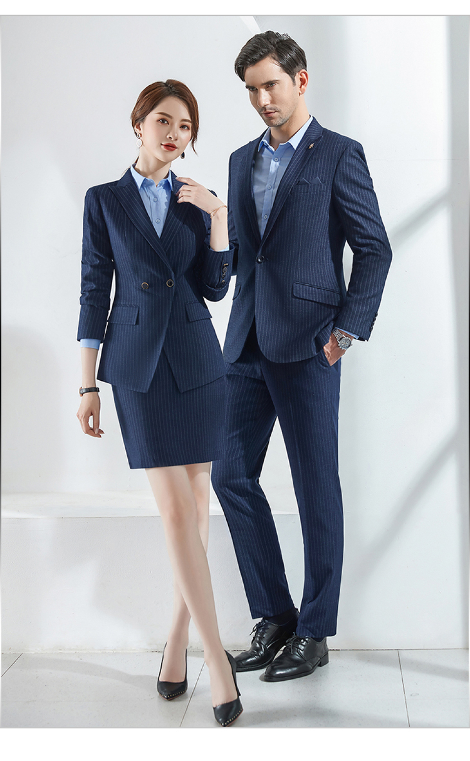 Business white-collar professional slim-fit trousers 188-695 men trousers