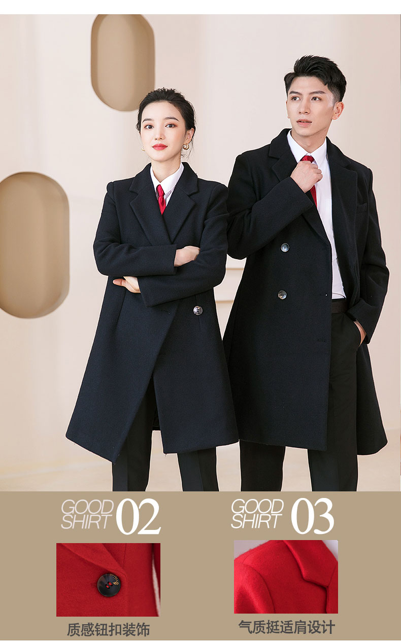 British business style slim suit wool coat 115-2001 coat