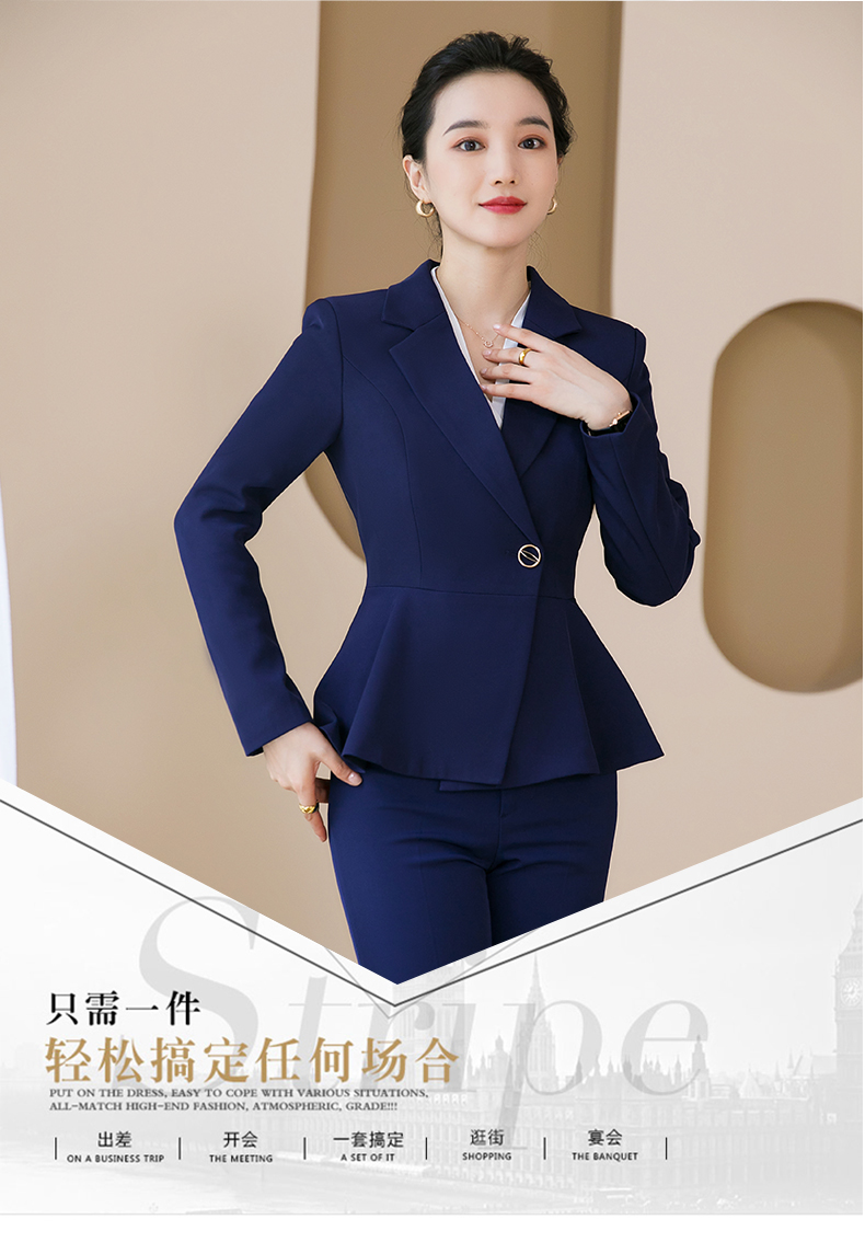 Classic temperament commuter professional suit jacket 115-826 jacket