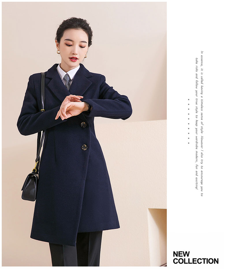 British business style slim suit wool coat 115-2001 coat