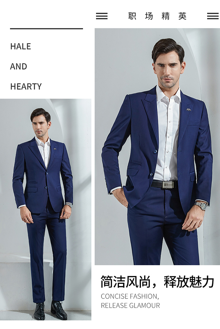 Business slim fit workplace temperament suit jacket 188-388 men jacket