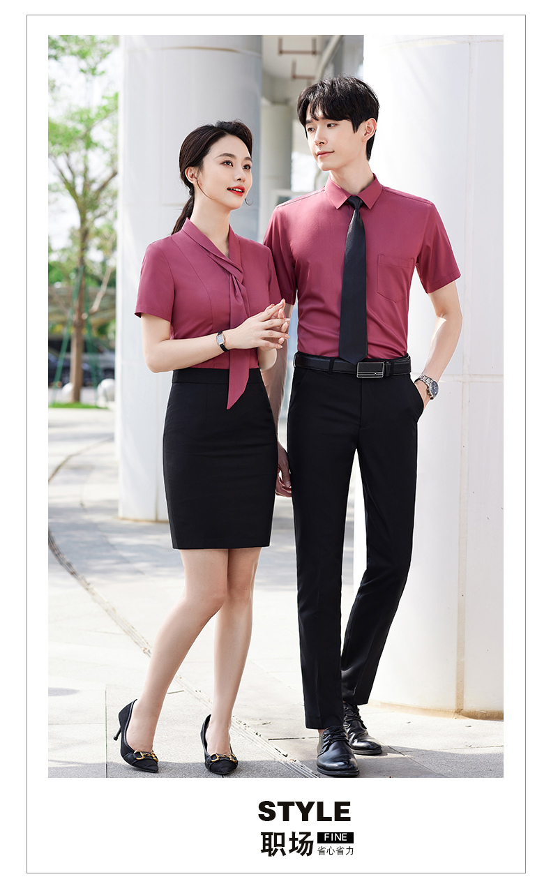 High quality professional formal short-sleeved shirt for men DY1-TL8803 short-sleeved men