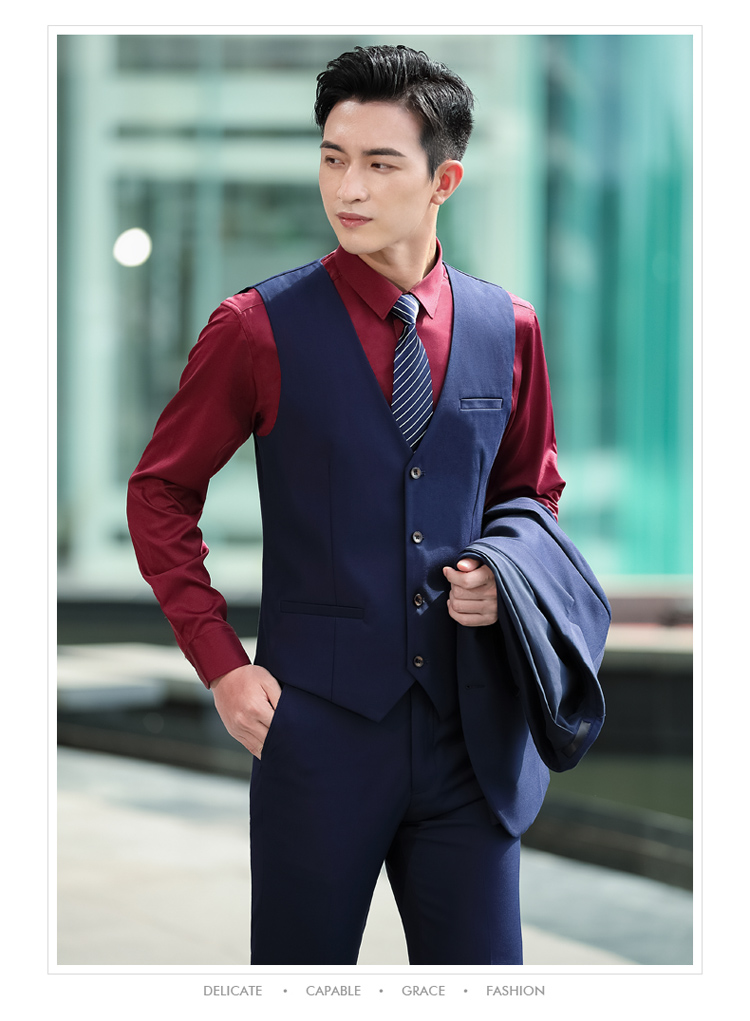 Business commuting single button suit outerwear men DQ1-289 jacket men