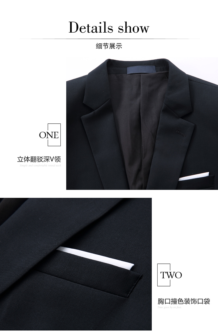 Business commuting single button suit outerwear female DQ1-289 jacket female