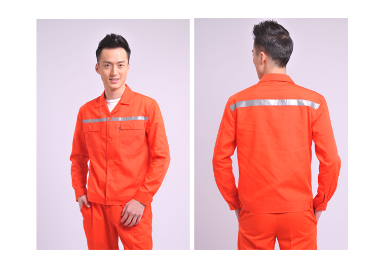 Polyester cotton poplin work suit E02-636 long sleeve suit