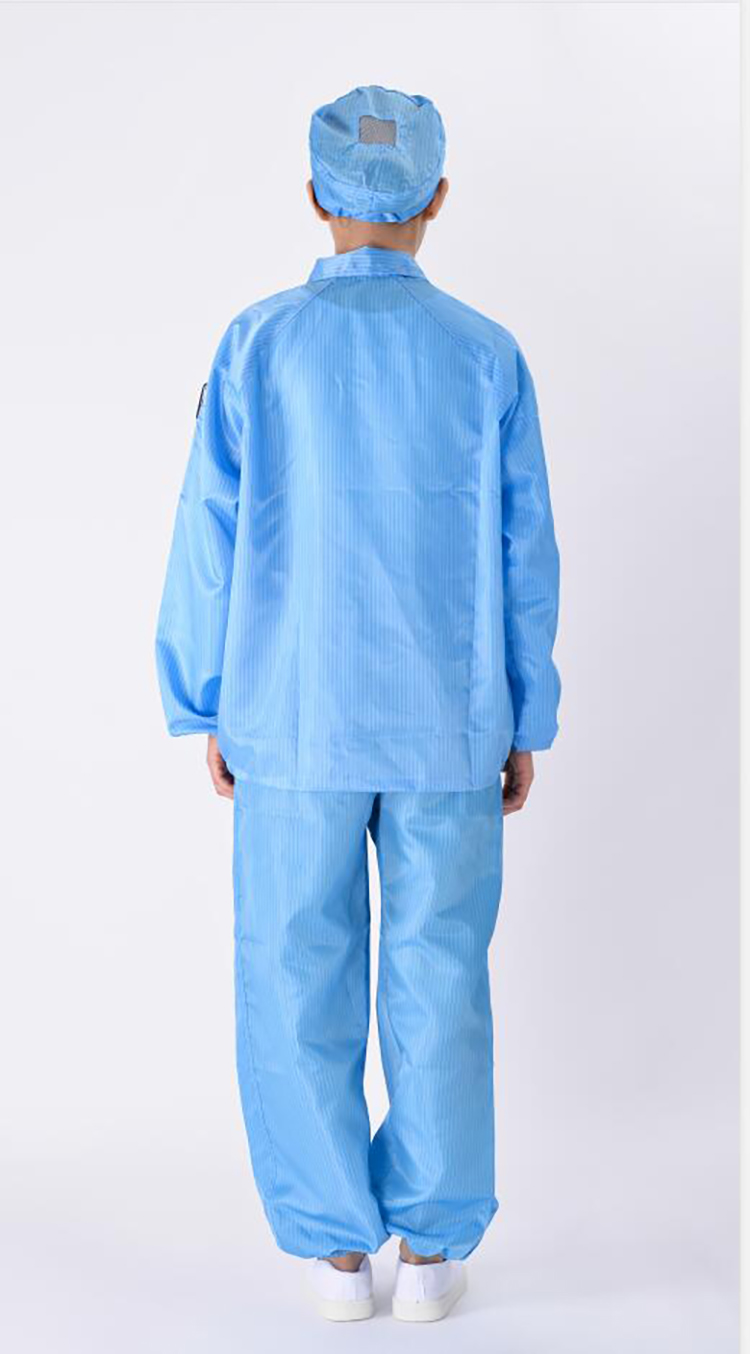 Dust-proof industrial work clothes anti-static split suit protective clothing D05-002