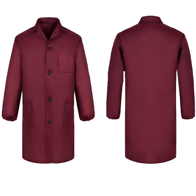 Polyester long sleeve coat L03-1405