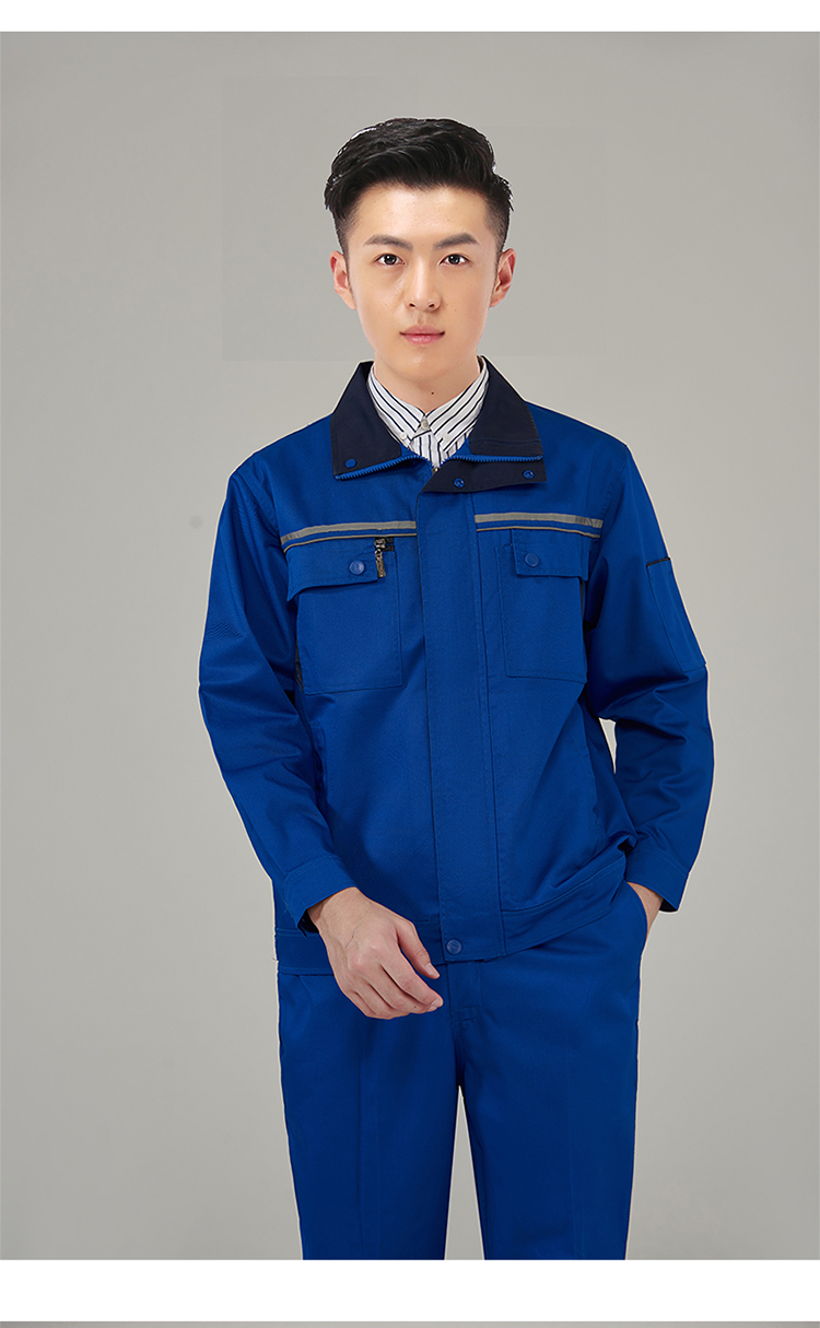 Full process carbon brushed workwear trousers J01-8105 pants (spring and autumn style)