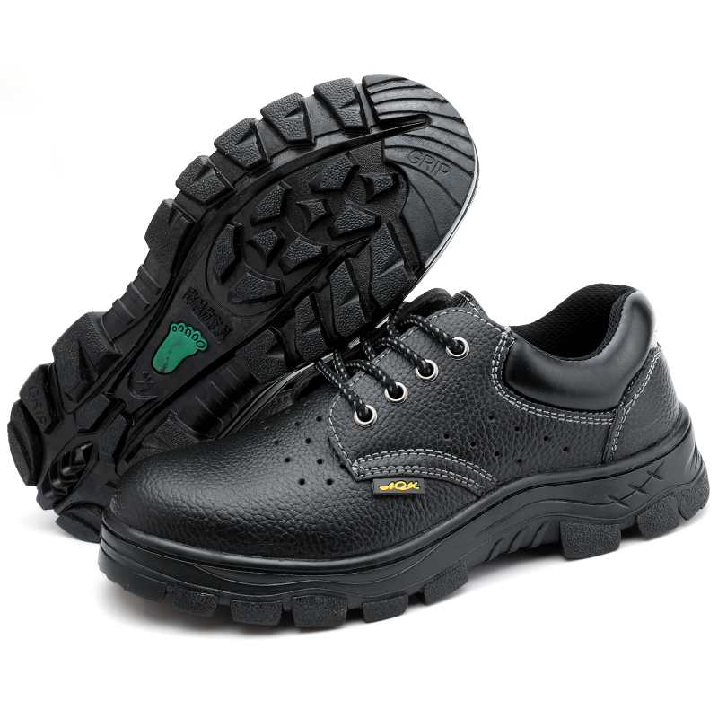 Anti-smash and anti-puncture high-density safety shoes L12-007