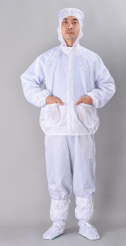 Anti-static split hooded suit D05-029 (without shoes)