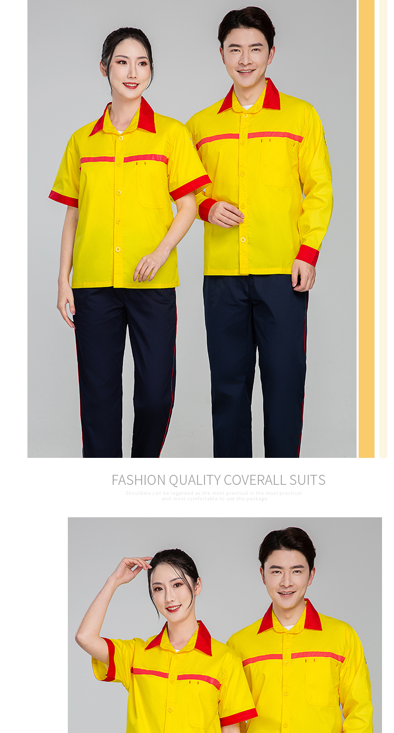 Sinopec anti-static summer long-sleeved workwear suit H22-9152 long-sleeved