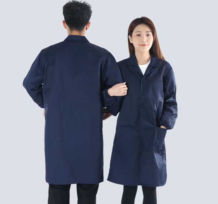 Polyester long sleeve coat L03-1405