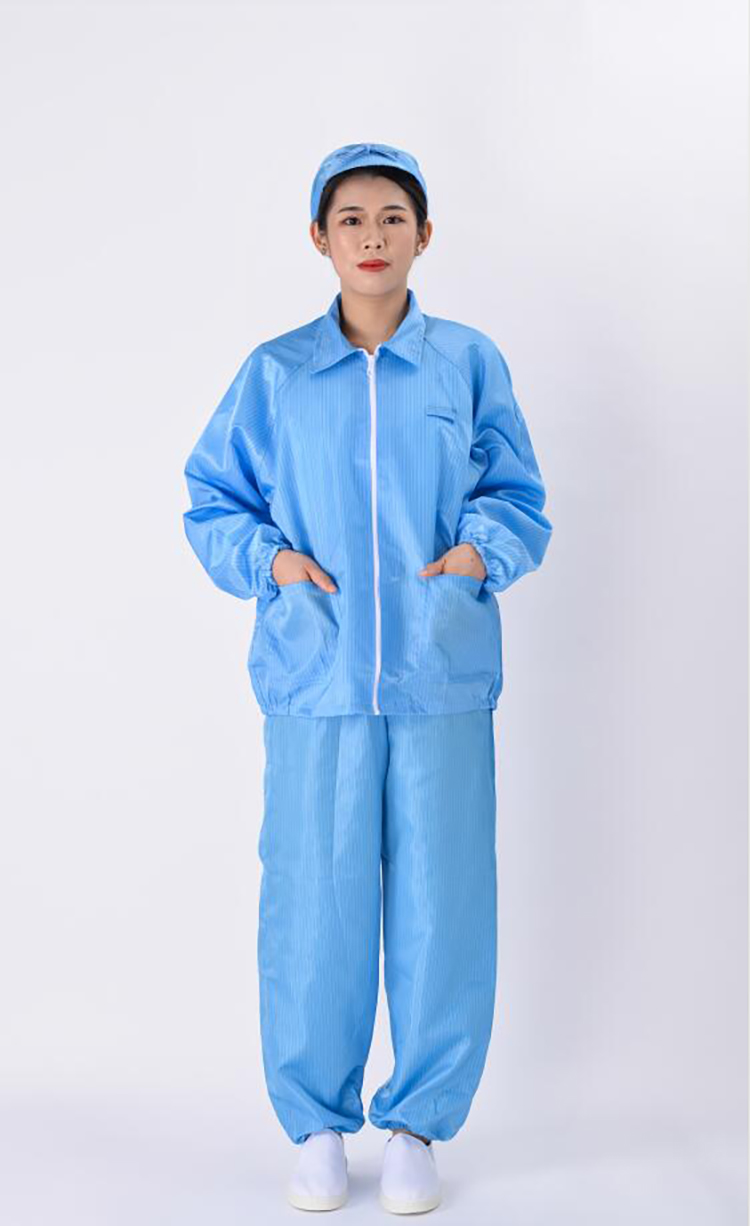 Dust-proof industrial work clothes anti-static split suit protective clothing D05-002