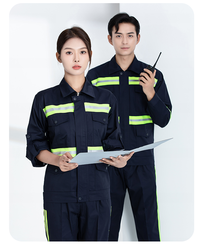 New breathable and comfortable sanitation long-sleeved work clothes H22-2361 summer long sleeve