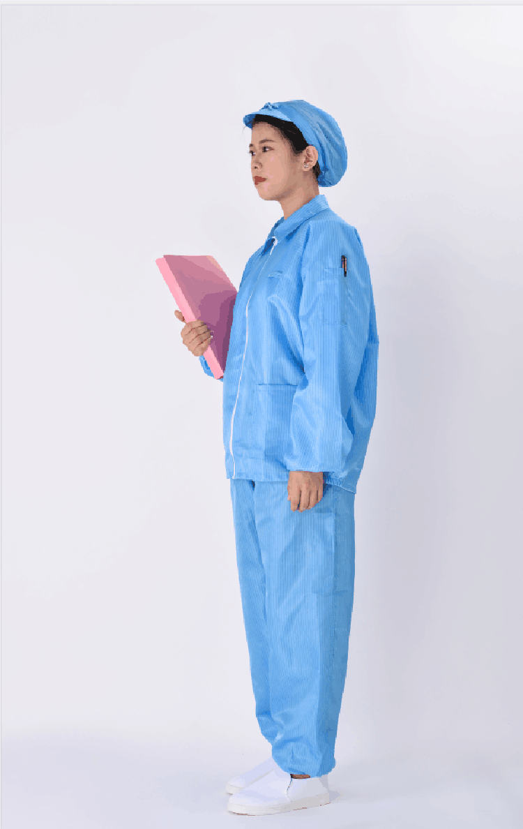 Dust-proof industrial work clothes anti-static split suit protective clothing D05-002