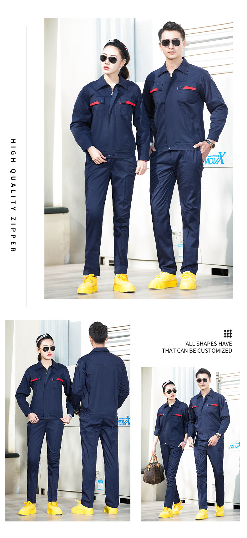 Anti-static fine twill summer workwear labor protection clothing pants B01-730L-732L pants