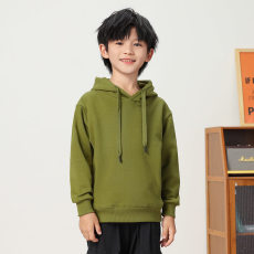 400g high quality macaron solid color hoodie sweatshirt children YZ03-9966