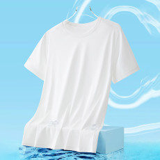 Snake pattern quick-drying breathable round neck short sleeve KO-2533 women