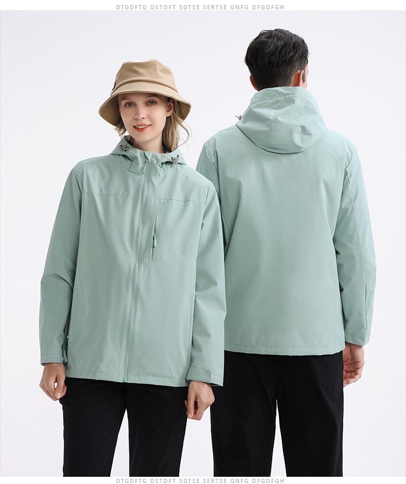 F9211-Thin solid color left-mouth jacket