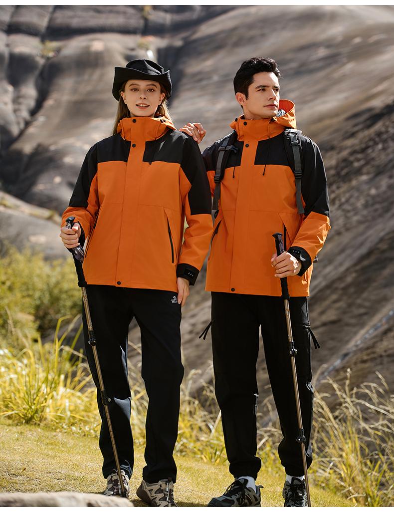 JL-L9 mountain series leisure three-in-one jacket upgraded down model