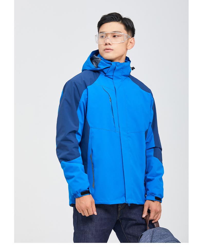 FJ2055-Men detachable three-in-one jacket