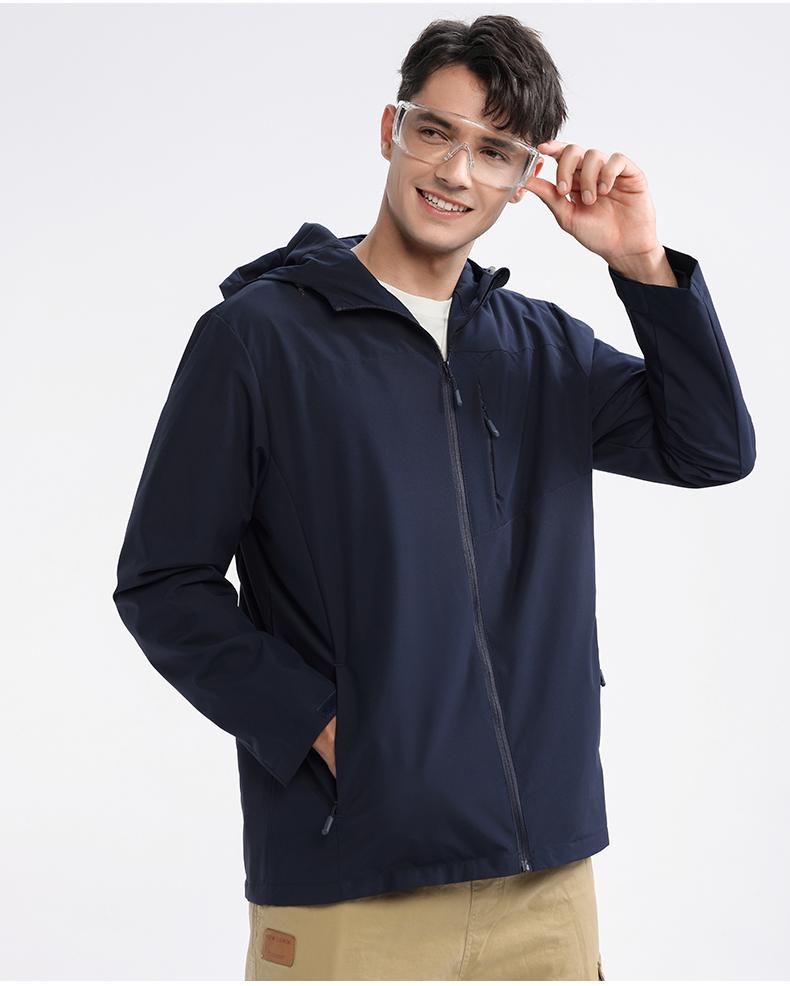 F9211-Thin solid color left-mouth jacket