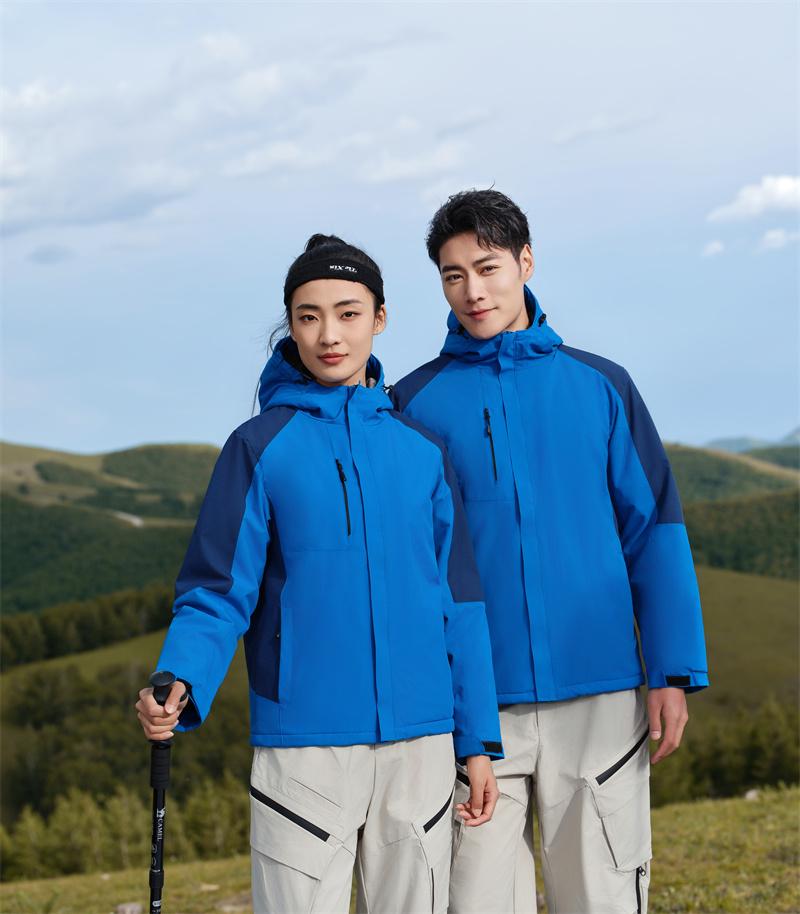 F558-Thick single-layer integrated silver fox fleece jacket